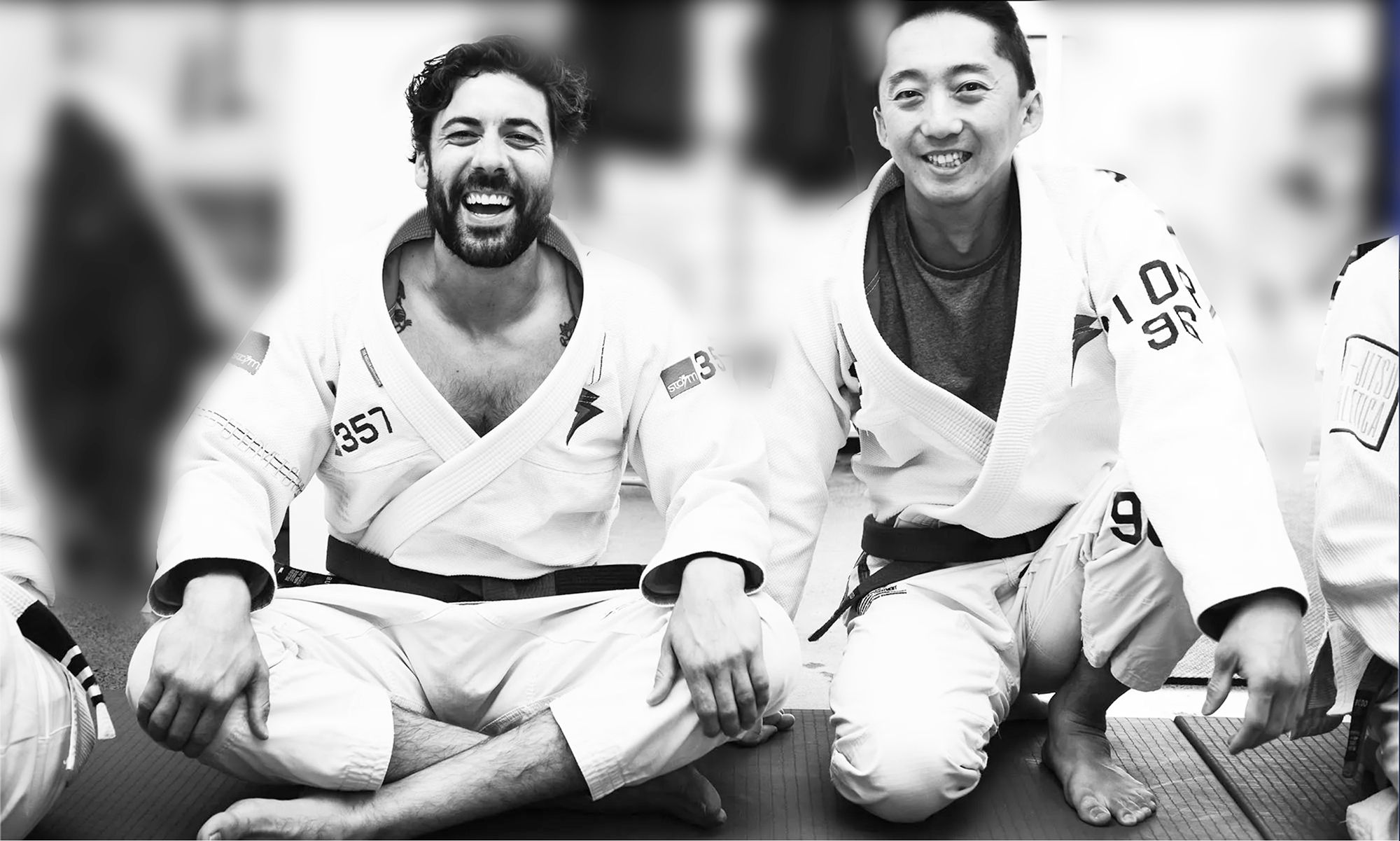 Adults Brazilian Jiu Jitsu class training at Sorriso BJJ