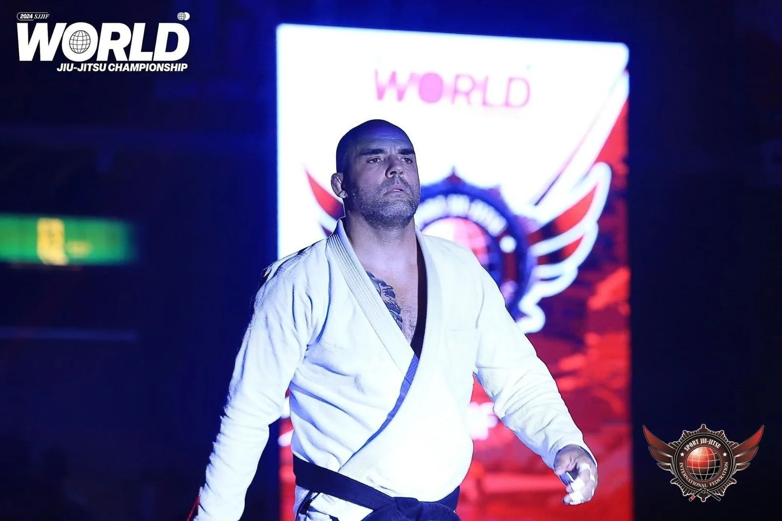 Paulo Oliveira at the 2024 SJJIF World Jiu-Jitsu Championship